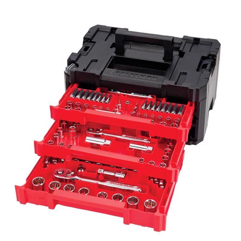 Craftsman Versastack 262-Piece Mechanics Tool Set – Metric & SAE