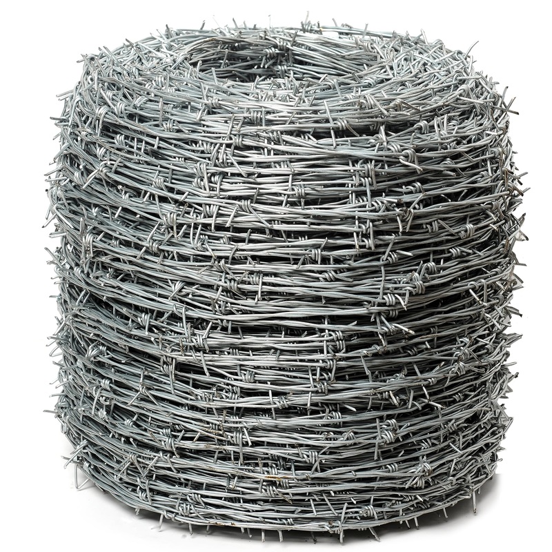 IRONRIDGE 1320-Feet 15.5-Gauge Steel Barbed Wire Fencing
