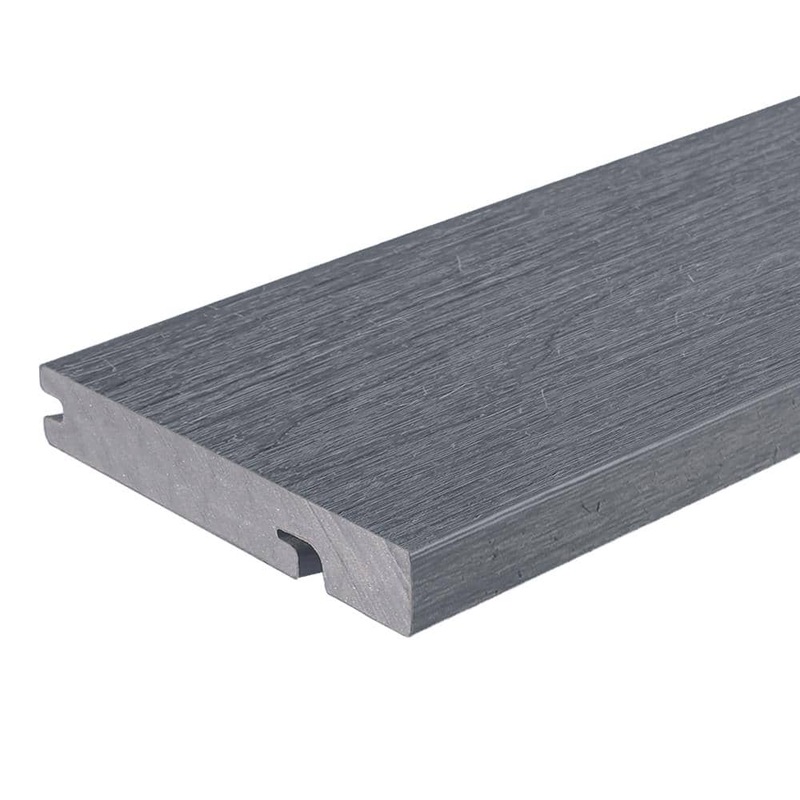 NewTechWood UltraShield Naturale Westminster Gray Composite Decking Board