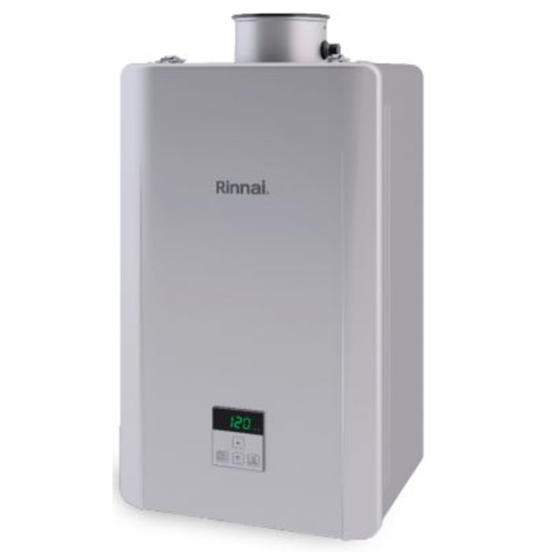 Rinnai RE Series 7.9 GPM Indoor Tankless Water Heater with Smart-Circ & Built-In Pump (LP)