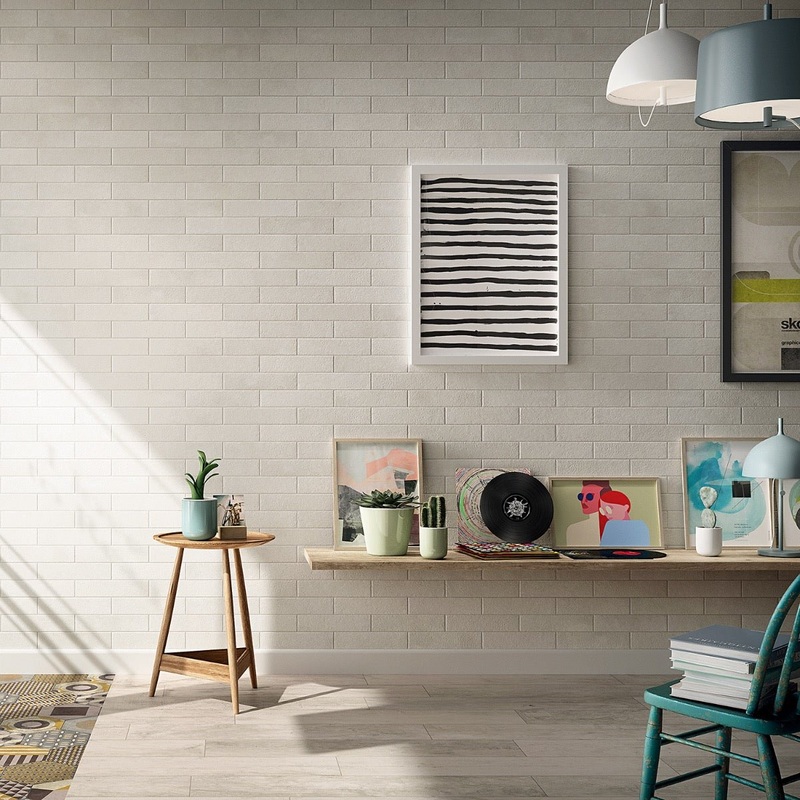 Brick Urbana Bianco White Matte Porcelain Subway Tile 3×12