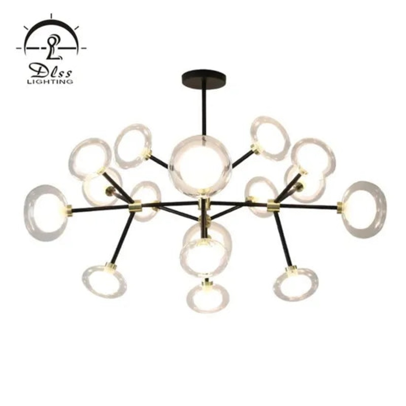 DLSS Lighting Modern Style Decorative Design Indoor Room Chandelier Lighting and Lamp Holder G9