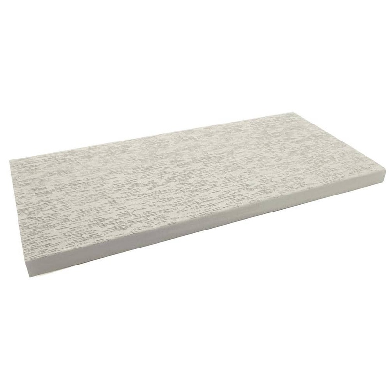 Deck-Top 8 ft. Harbor Grey PVC Decking Board Covers for Composite and Wood Patio Decks (10-Pack)