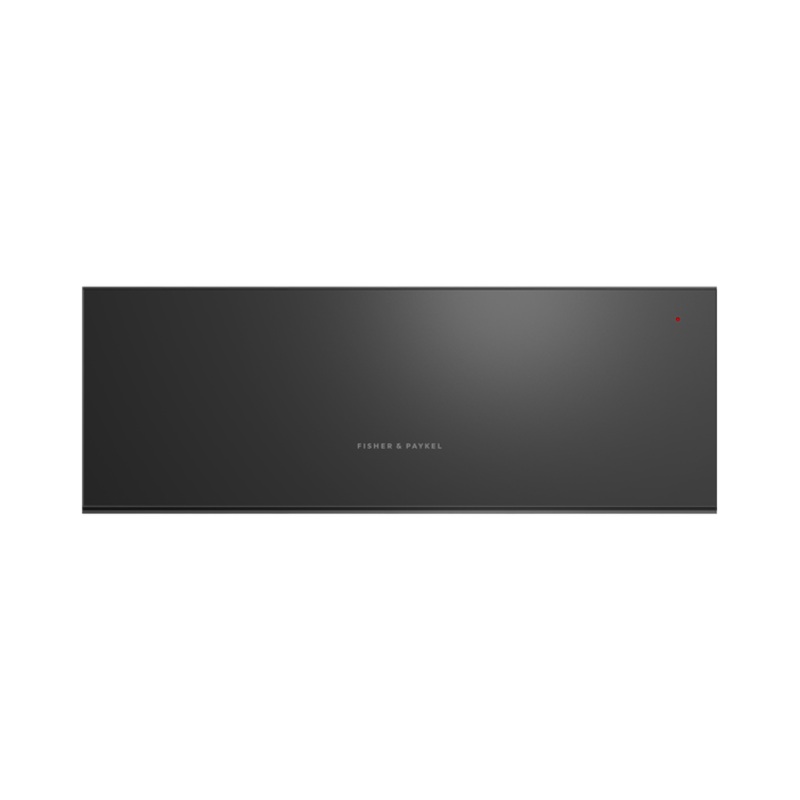 Fisher & Paykel 30″ Series 9 Minimal Warming Drawer, Black Glass  WB30SDEB1