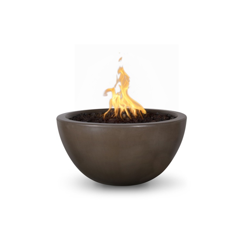 The Outdoor Plus Luna Concrete Fire Bowl + Free Cover