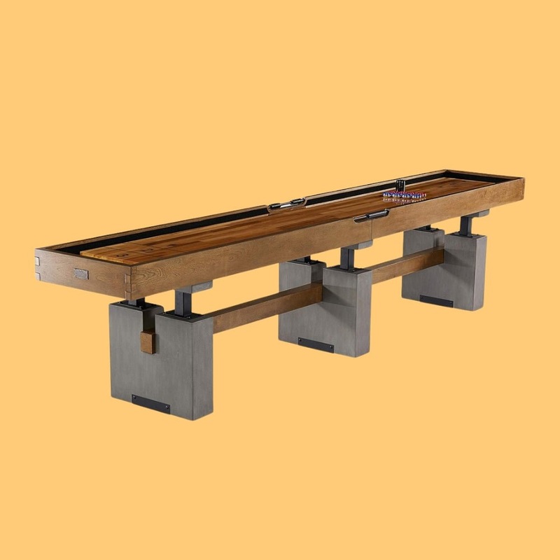 Barrington Urban Shuffleboard Table Collection With Pucks For Family Game Rooms (91753286)