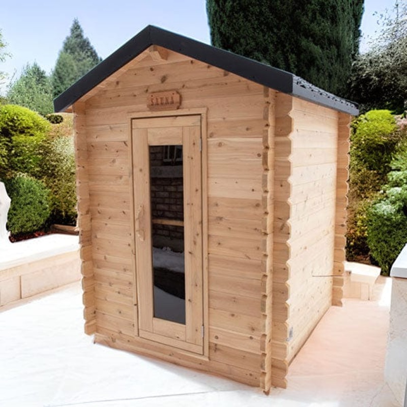 Dundalk Leisurecraft Canadian Timber Granby Cabin Sauna | 3 Persons