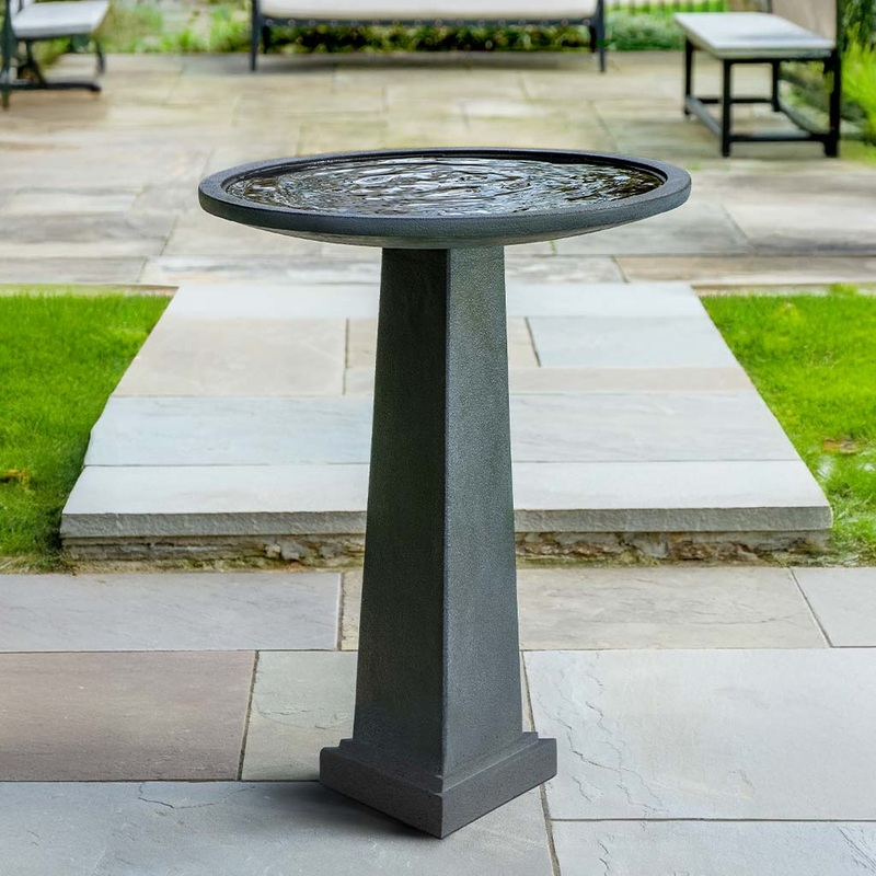 Campania Spire Birdbath – B-212