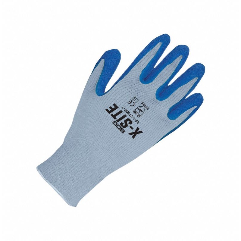 BDG X-Site Foam Latex Coated Knit Gloves – Size 10