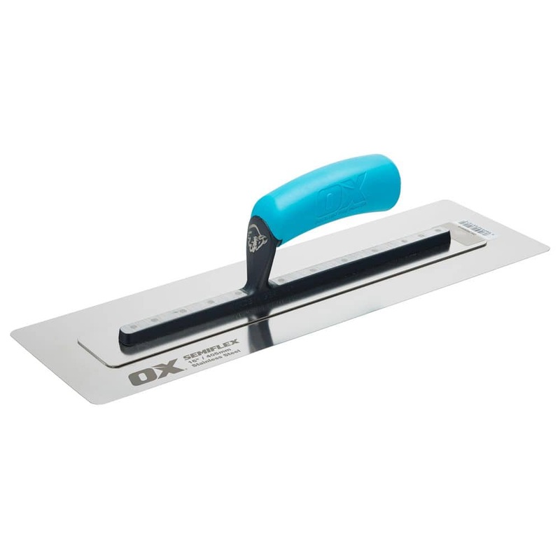 OX TOOLS Pro 4 .25 in. L x 18.03 in. W Ultra-Flex Finishing Trowel