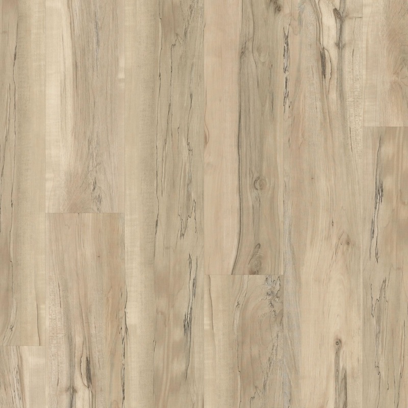 Shaw (Sample) Reflection 12 Earth Maple Brown Wood Look 12-mil Waterproof Glue Down Luxury Vinyl Plank