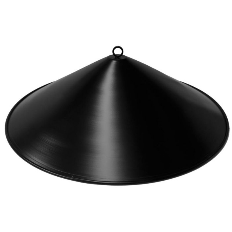 The Outdoor Plus 23″ Black Round Cone Fire Pit Lid