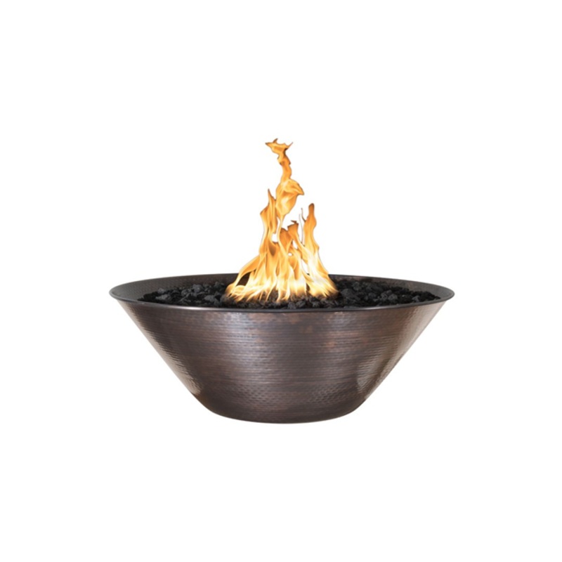 The Outdoor Plus Remi Copper Fire Bowl + Free Cover