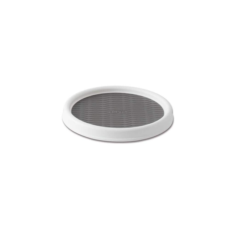 Copco 9 in. Gray Non-Skid Cabinet Turntable