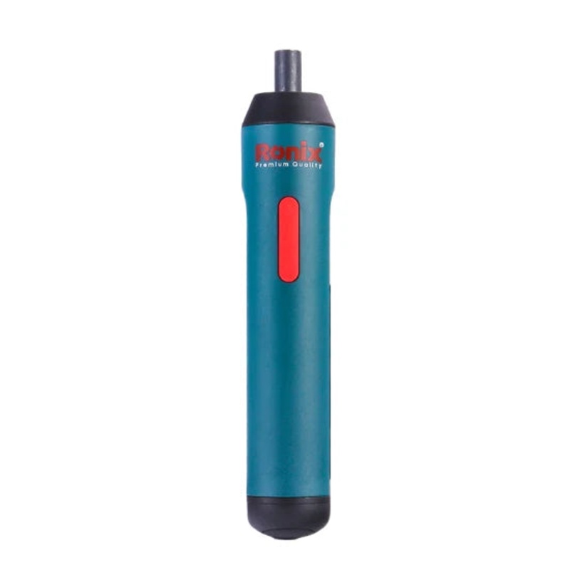 Ronix 8591 Screwdriver LED and Rear Flashlight 9PCS Bits Setting 2000 mAh Battery Screwdriver Cordless Screwdriver