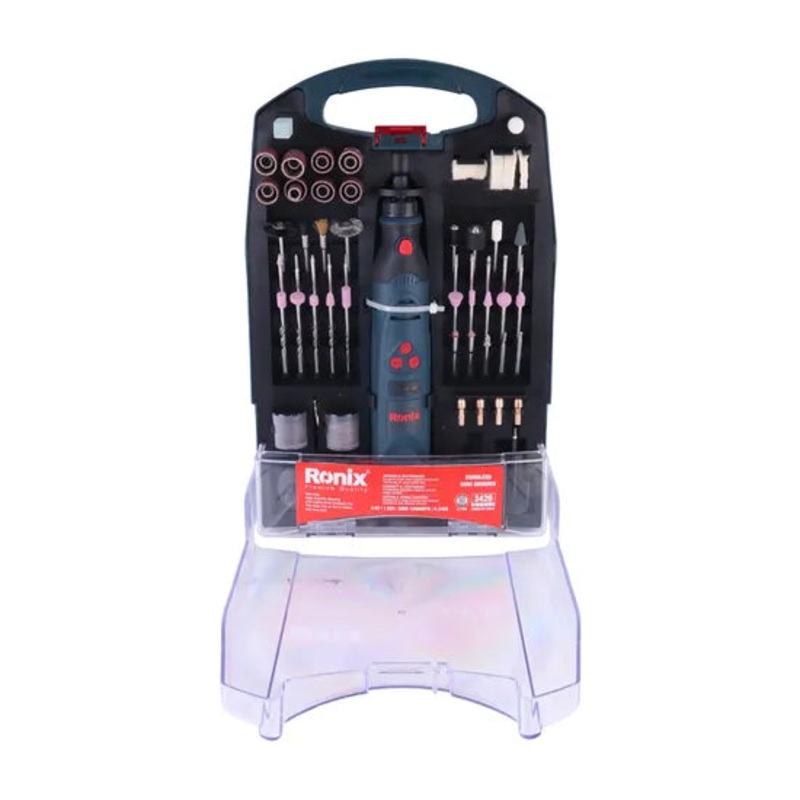 RONIX Ronix 3420 Cordless Rotary Tool Kit with 122PCS Accessories