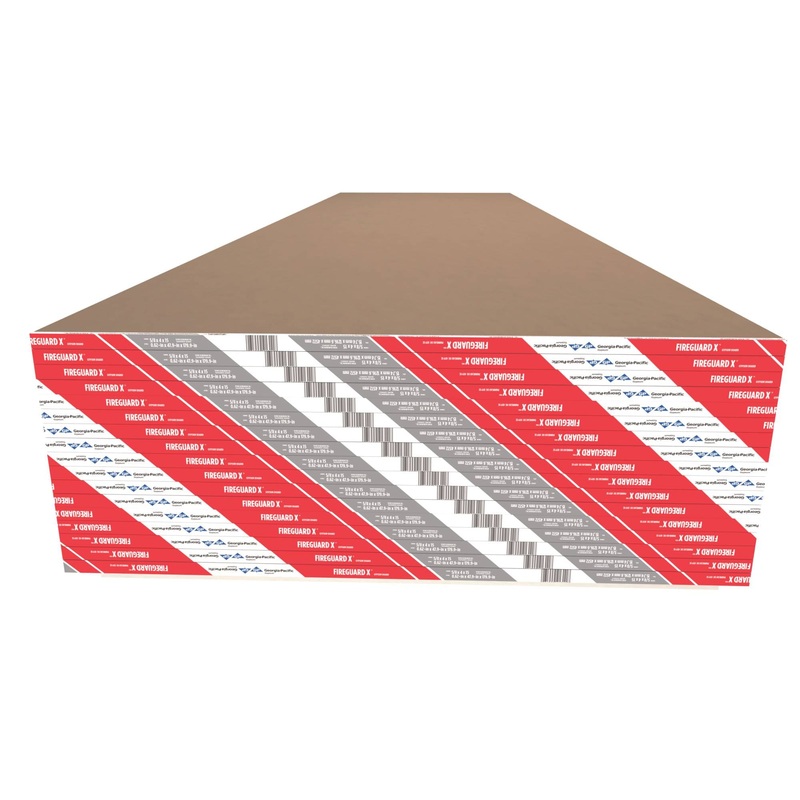 ToughRock 5/8-in x 4-ft x 12-ft Fireguard Fire Resistant Regular Drywall Panel