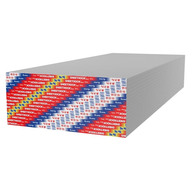 USG Sheetrock Brand 5/8 in. x 4 ft. x 10 ft. Firecode X Drywall