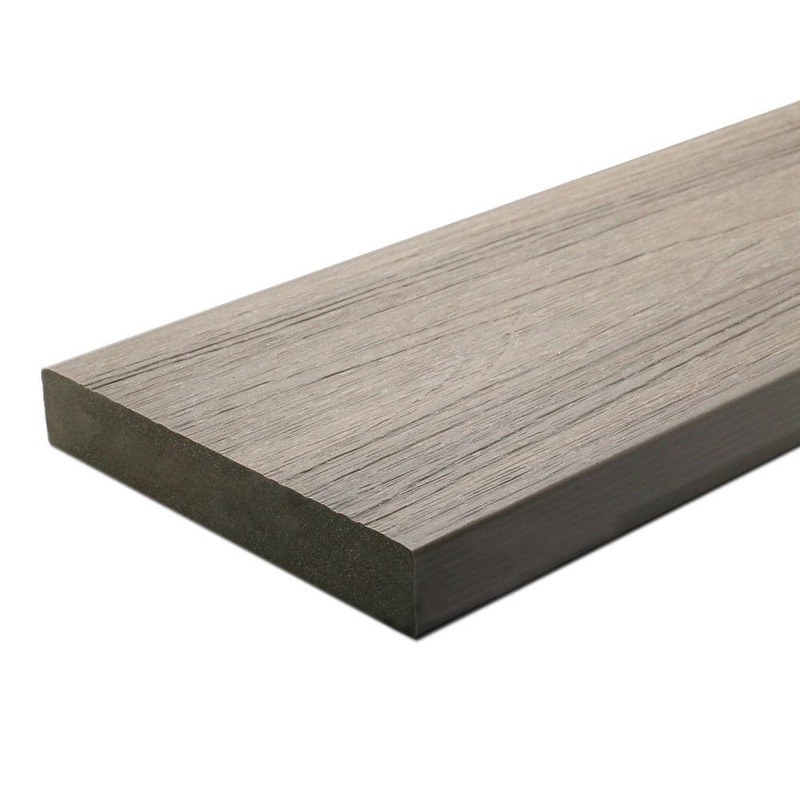 NewTechWood UltraShield Naturale Cortes 16 ft. Composite Decking Board – Roman Antique (49-Pack)