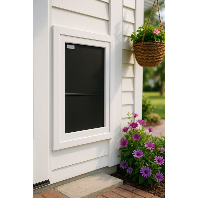 Wall-Mount Delivery Bottom Hold Vault Mailbox, Black