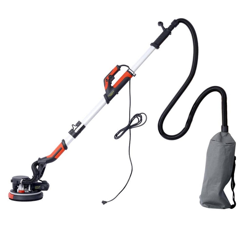 maocao hoom 9.8 in. x 0.8 ft. x 5.7 ft. 780-Watt Electric Drywall Sander 6.5A Motor Dustless Floor Sander Variable Speed 900-1800RPM