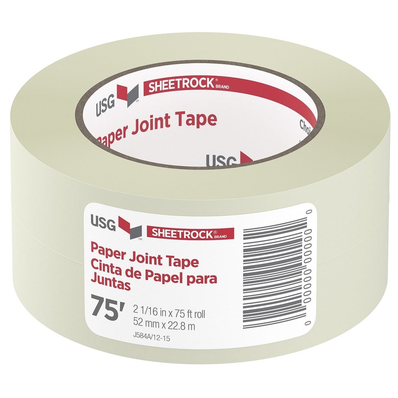 SHEETROCK Brand 2.0625-in x 75-ft Solid Drywall Joint Tape