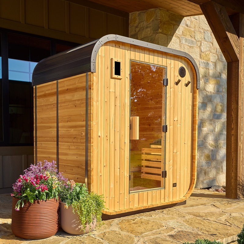 Lennon Outdoor Cube Sauna  2-4 Person