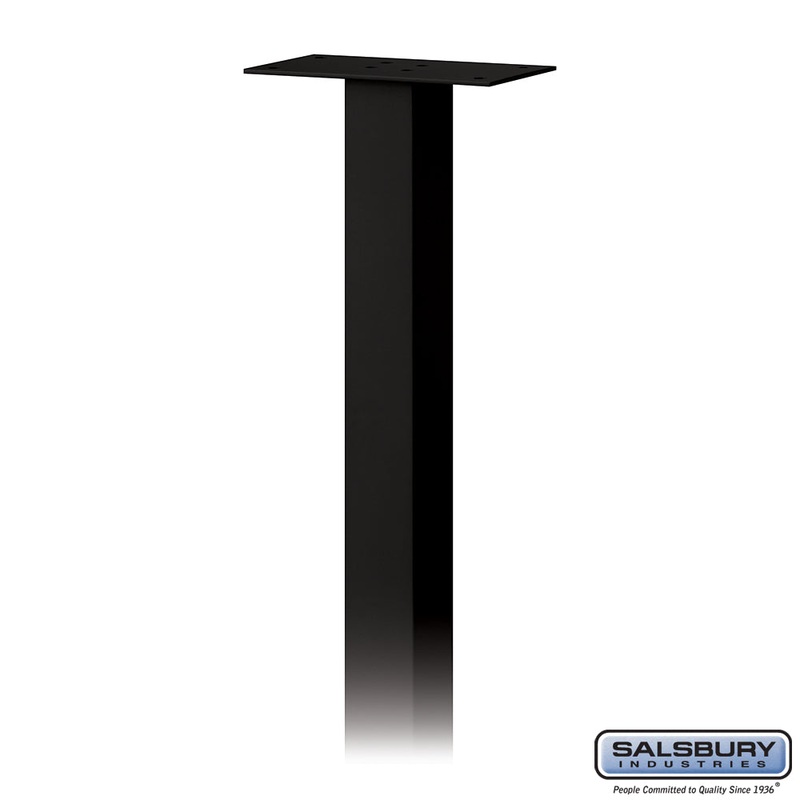 Standard Pedestal – In-Ground Mounted for Roadside Mailboxes, Mail Chests, and Package Drops