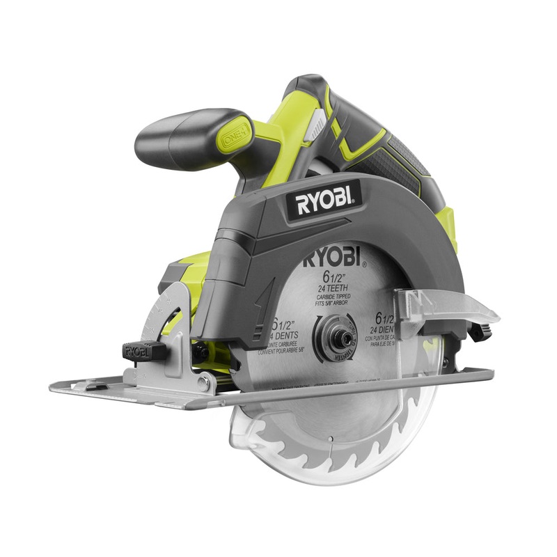 RYOBI 18V ONE+ Cordless 6-1/2 in. Circular Saw (Tool Only)