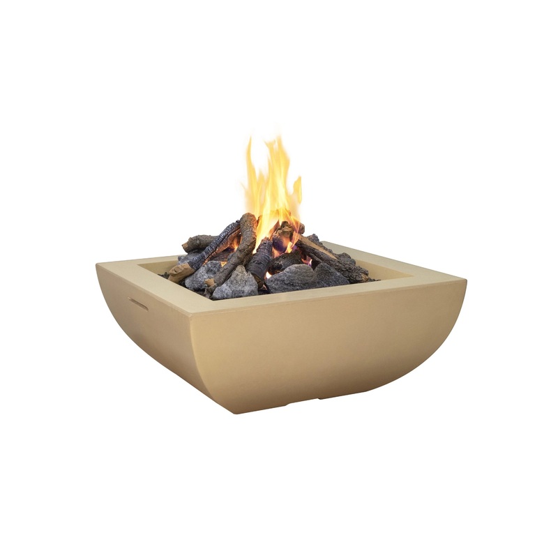 American Fyre Designs Bordeaux Square Fire Bowl