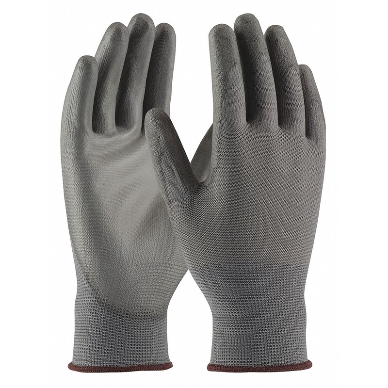 PIP PosiGrip 713SUCG Gray Polyurethane Coated Gloves – 12 Pack
