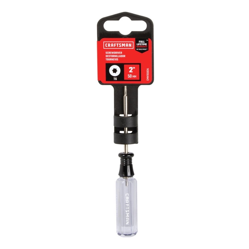 Craftsman T6 x 2 in. Torx Screwdriver – Durable and Comfortable