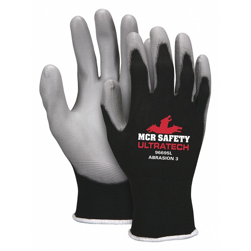 MCR SAFETY UltraTech Seamless Knit Gloves 2XL – ANSI Abrasion Level 3