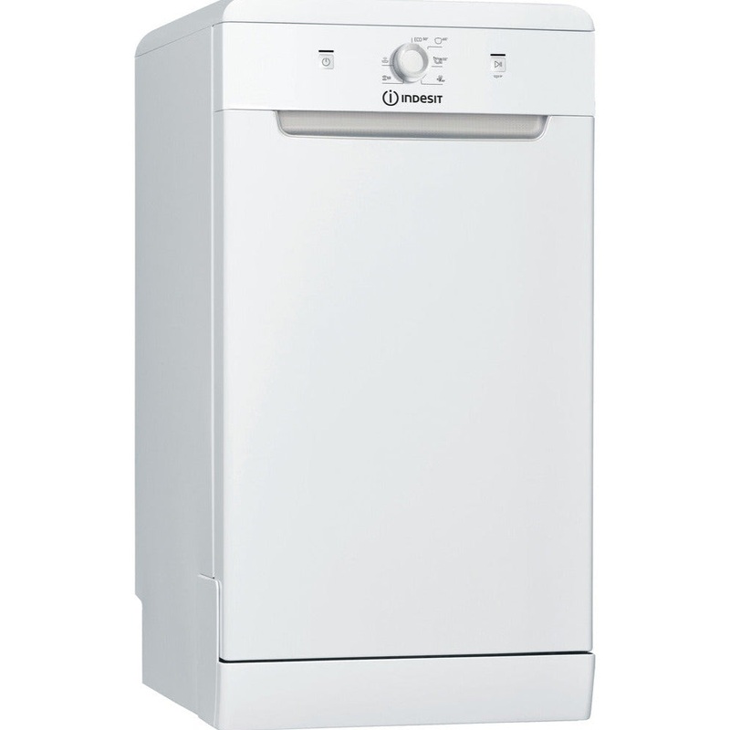 Indesit DF9E1B10UK Slimline Dishwasher – White – F Rated