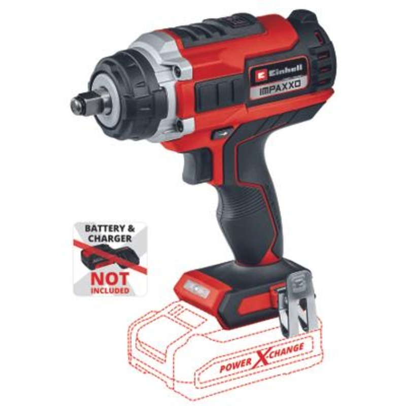 EINHELL 18V Brushless 400Nm Impact Wrench Solo