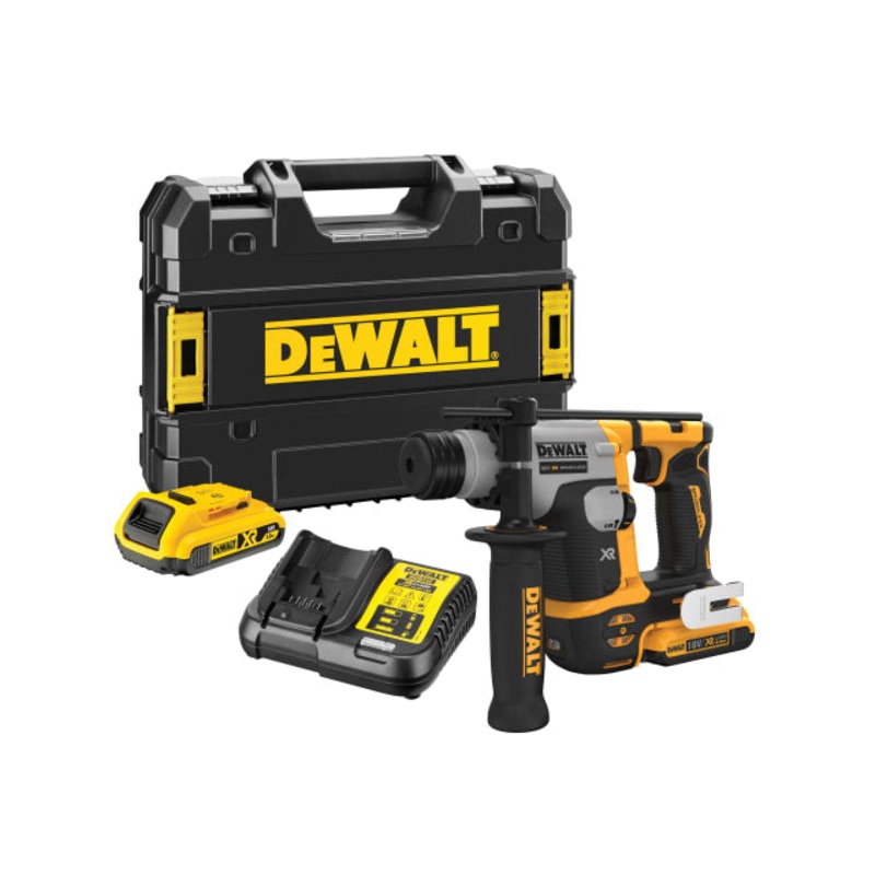 DeWalt DCH172D2 Ultra-Compact XR SDS Plus Rotary Hammer 18V 2 x 2.0Ah Li-ion